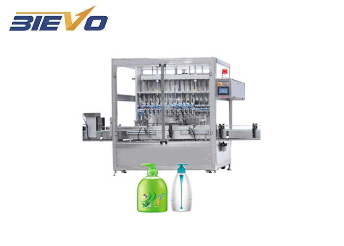380V 4 macchina di rifornimento quotidiana del prodotto disinfettante della mano del sistema del servocomando di industria chimica delle teste 50ml